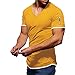 Corsets pour Hommes Manches Longues Mens Summer Fashion Casual Solid Color Couture Zipper Pocket T-Shirt À Manches Courtes Chemise Top Blouse