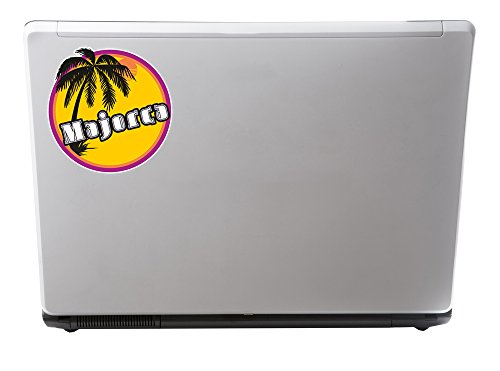 DestinationVinyl 2 x 10 cm/100 mm Majorca Sunset