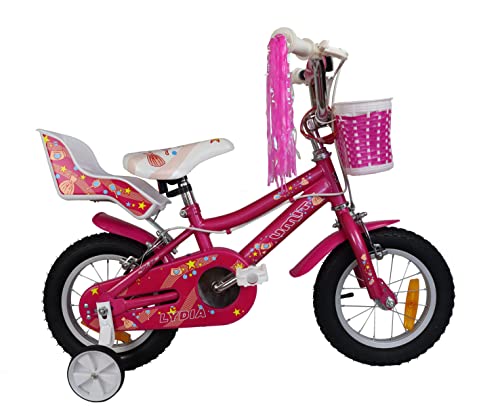 Umit J1251 Bicicleta Infantil, Niñas, Rosa, 12