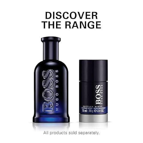 BOSS Bottled Night - Eau de Toilette for Him - Woody Fragrance with Notes of Birch Leaf, Cardamom and Musk - Medium Longevity - Image 5