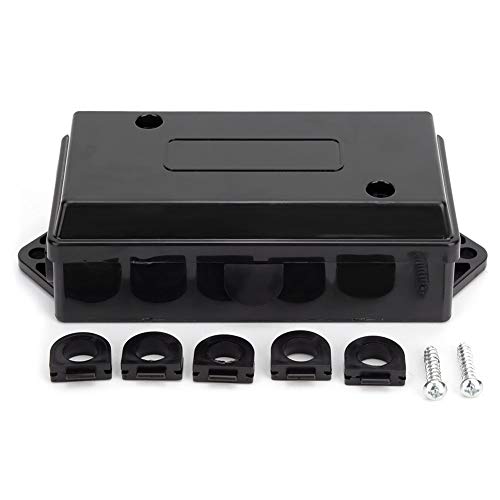 Caja de Conexiones de cableado BLLBOO-US Caja de Conexiones de cableado de Remolque de 7 vías Caja de Conexiones de Cable de Alambre Impermeable Cover