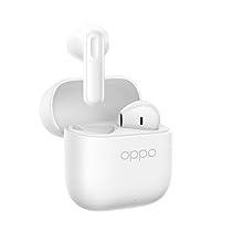 OPPO Enco Buds3 Auricolari True Wireless, 42h di Autonomia, Driver Dinamico da 12.4mm, BT 5.4, Controlli Touch, Cancellazione rumore passiva, Android e iOS, IP55, (Versione Italiana), Bianco
