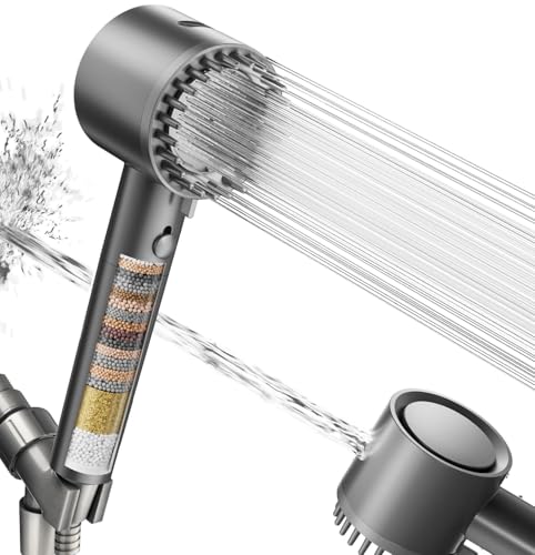 Cobbe Filtered Shower Head with Handheld, High Pressure 5 Spray Mode Showerhead with Filters,...