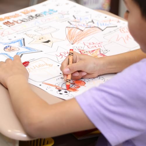 Really Good Stuff All About Me Student Posters - Ready-to-Decorate and Fill in - Great Way for Students to Learn About Classmates - Printed on Strong Card Stock, 17" x 22" Each (Pack of 24)