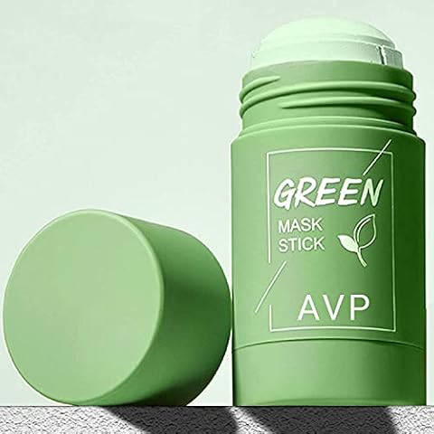 Green Tea Cleansing Mask Purifying Mask Deep Cleaning Oil Control Blackhead Removing for All Skin Types Cover