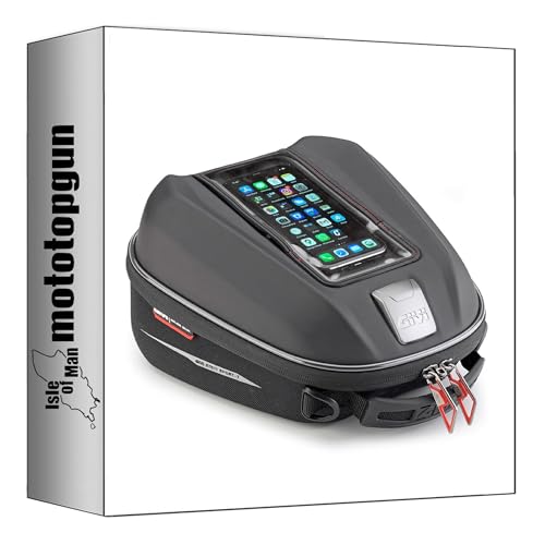 Sacoche Givi ST611+ Tanklock 6L et bride BF63 pour CFMOTO 300 NK 2021-2023