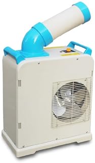 TurquoPower PAC6000 Industrial Class Portable Spot Air Conditioner with Top Evaporator, 6130 Btu/h Cooling Capacity, 115V, 1 Phase