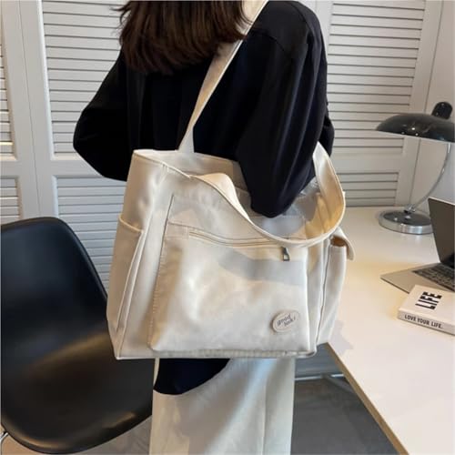 Women's Fashion Shoulder Bag Class Large Capacity Student Tote Bag New Canvas Commuter Handbag Women Bag Tote Bags For Women3