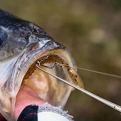 3Pcs Angelhaken Remover Powerful Haken Detacher Hakenlöser Puller Haken Tragbare Removal Tool mit Silikon-Handgriff… – Bild 7