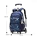 Imagen de MOGSA Mochila escolar impermeable con ruedas para niños