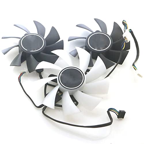 Qgg Video Card CoolerFans Graphics,GFY09010E12SPA 12V 4Pin,Fit for Gainward RTX 2060 2070 2080 2080Ti Super OC Graphics Card Cooler Cooling Fan,Fans Graphics