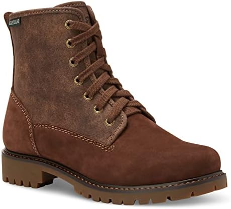 Eastland Women's Indiana Ankle Boot, Brown Nubuc, 10 | Image 5