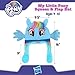 ABG Accessories Girls, Frozen, Minnie Mouse, Paw Patrol Winter Hat Squeeze Flap Fun Cold Weather Beanie Ages, Blue Little Pony, Age 4-7