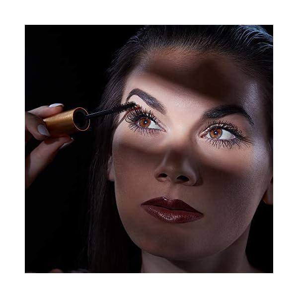 Grande Cosmetics GrandeDRAMA Intense Thickening Mascara with Castor Oil, Volumizing, Conditioning, Buildable Formula