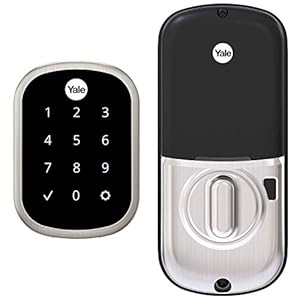 Yale Security Assure Lock SL – Key-Free Touchscreen Door Lock in Satin Nickel