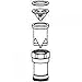 Manufacturers Direct 72532 Flush Valve Vacuum Breaker