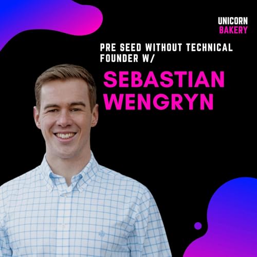 Finanzierungsrunde & MVP Entwicklung einer Software ohne technical Co-Founder? &ndash; Sebastian Wengryn, Contracthero Podcast Por  arte de portada