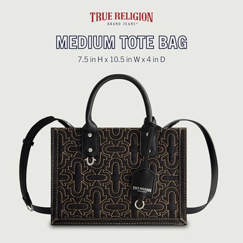 Bolso Tote para mujer True Religion Denim miniatura 2