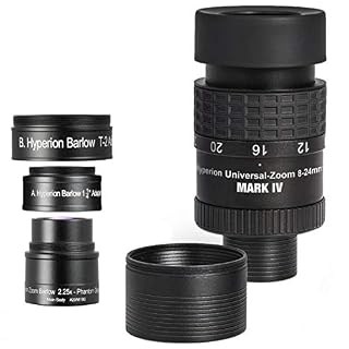 Baader Hyperion Mark IV : oculaire zoom 8-24 mm avec Barlow zoom
