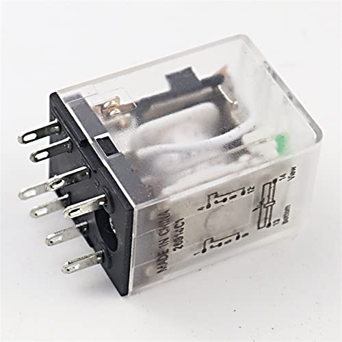 Relais électromécanique MY2NJ DPDT 110VAC bleu pack de 50 broches