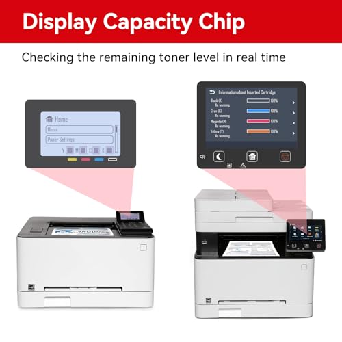 Image of MYTONER 067 Toner Cartridge Set Compatible Replacement for Canon 067 067H Toner for Color imageCLASS MF656Cdw LBP632Cdw MF654Cdw MF653Cdw LBP633Cdw MF650C LBP630C Printer (4 Pack 067 High Yield Ink)