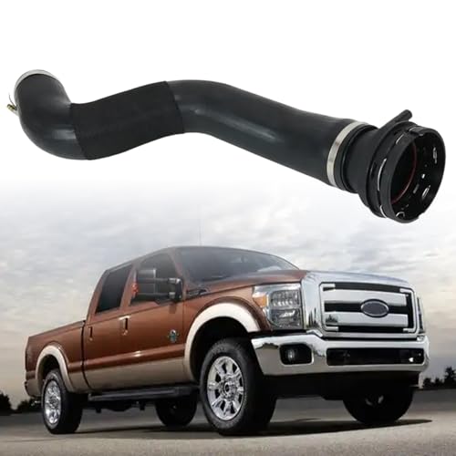 YINAVAGAD Upgraded Super Turbo Intercooler Outlet Tube Hose Duct for Ford F-250 F-350 F250 F350 Super Duty 6.7L Powerstroke Intercooler Pipe W2A W2B 2017 2018 2019, Replaces HC3Z-6F073-B HC3Z-6F073-A