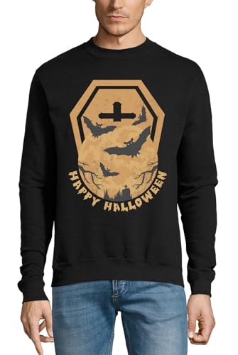 Pull vampire Halloween en coton noir pour révéler votre côté mystérieux