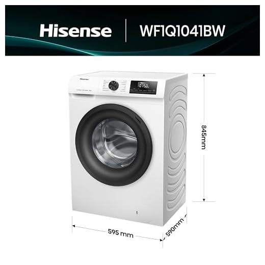Hisense WF1Q1041BW Waschmaschine 10KG