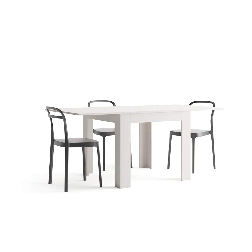 Mobili Fiver Eldorado Square Extendable Table