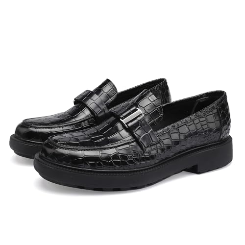 Mens Loafers, Leather Penny Loaferes Slip-On Causel Dress Shoes for Men2