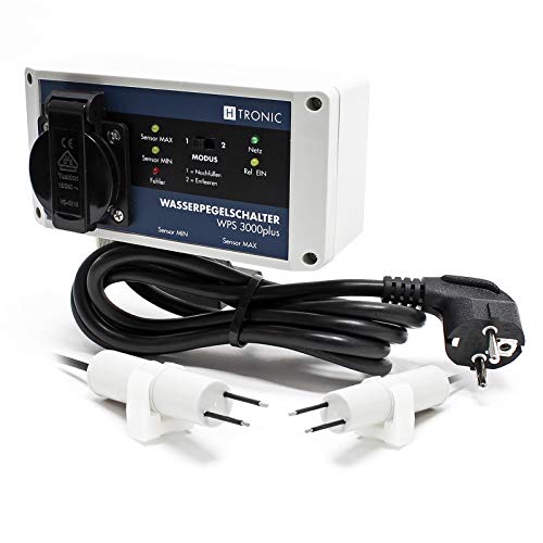H-Tronic WPS 3000plus elektronischer Füllstands-Differenzschalter mit 2 Wassersensoren 3000W Cover