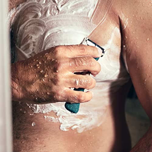 Dollar-Shave-Club-Full-Body-Shaving-Kit-with-Diamond-Grip-Club-Series-Razor-Handle-No-Slip-Body-Shaving-Handle-4-Blade-Razor-Refill-Cartridges-and-Shave-Cream-3oz-Razors-for-Men-Women