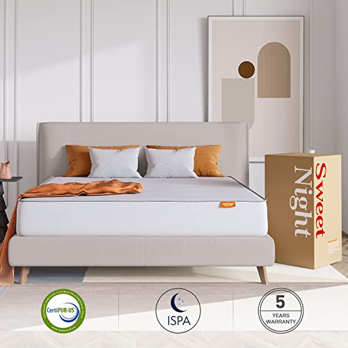 Sweetnight 3 Inch Mattress Topper King Size With Waterproof Mattress Protector, Memory Foam Topper Infused Gel & Bamboo Charcoal, Cooling & Ventilation, Plus 4 Bed Sheet Holder Straps, Medium Plush #TOP6