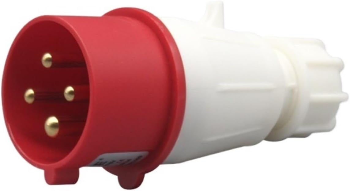 Oblique Socket with 3 Cores 4 5 Holes 16A/32A Waterproof Aviation Industry Plug Male and Female Docking(5-core32Aobliquesocket)