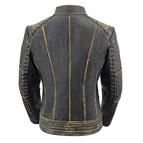Image of Milwaukee Leather Women's 'Sporty and Elegant' Scooter Style Motorcycle Leather Rider Jacket