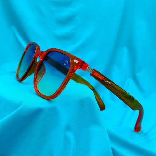 ÓCULOS DE SOL PROTEÇÃO UV400 LINHA JERI - JROMERO ARTIGOS® COR:LARANJA