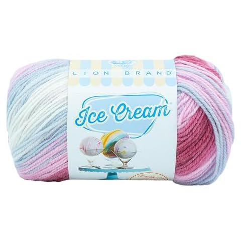 Lion Brand Yarn Ice Cream Yarn, Cherries Jubilee Cover