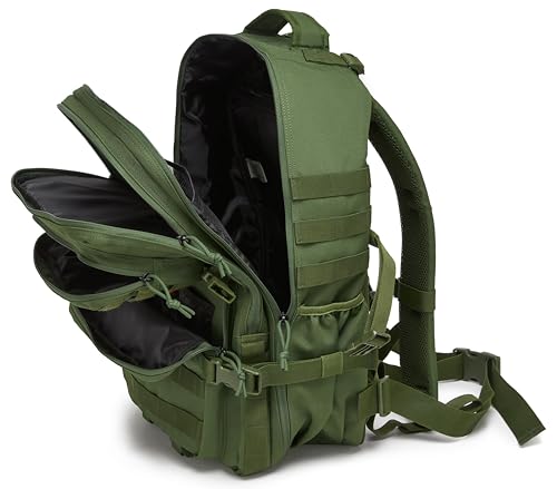 Image of Wotony Military Tactical Backpack for Men Waterproof Daypack 3 Day Assault Pack Molle Bag with Water Bottle Holder
