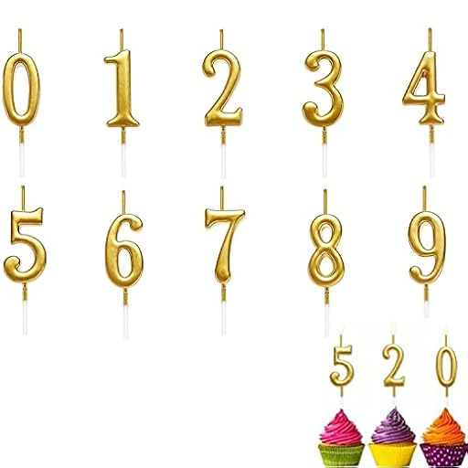 Velas de números, 10 velas numéricas doradas con purpurina para tartas de cumpleaños, fiestas, aniversarios y bodas | Ya disponible en tu tienda friki favorita! En mundofriki.es! Velas de números, 10 velas numéricas doradas con purpurina para tartas de cumpleaños, fiestas, aniversarios y bodas | Ya disponible en tu tienda friki favorita! En mundofriki.es!