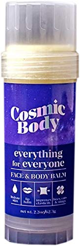 Cosmic Body, All Natural Face & Body Balm - Everything for Everyone, Unisex Formula, Hydrate Skin, Lip Balm, Improves Elasticity, Bites, Cuts, and Stings, 2.2 oz