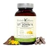 Herbal Roots Organic St Johns Wort Capsules | 450 mg per Serving | No Binders or Fillers Non GMO | 60 Vegan Capsules