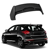 STAYTOP Rear Roof Spoiler Wing ABS Car Rear Top Spoiler Lip Wing Matte Black Rear Window Visor Roof Spoiler for 2013-Present for Ford Focus Hatchback Car Decoration