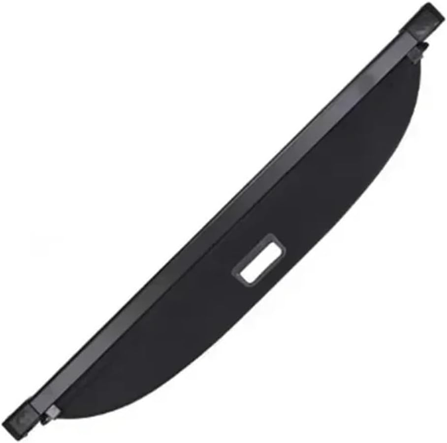 Car Trunk Cargo Cover for Tesla Model Y 2020~2024 Retractable Parcel Rack Waterproof Privacy Steady Auto Accessories(Leather)