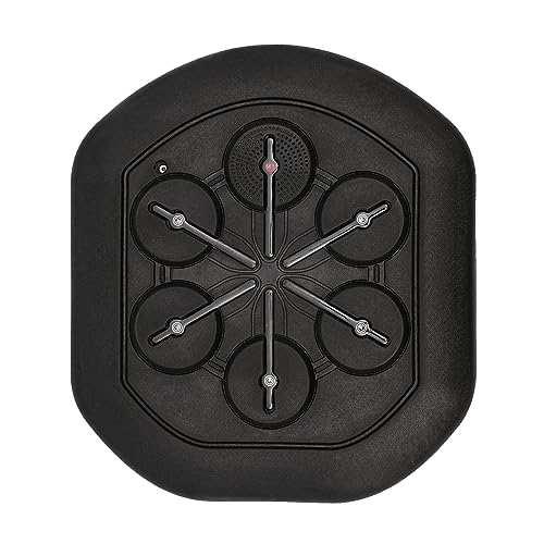 Chustjian Heavy Duty Adjustable Height Wall-Mounted Speed Bag Platform – Includes Pump & Pear-Shaped Bag – 360° Swivel, 4-Level Height Adjustment – Ideal for Boxing, MMA, Home Gym