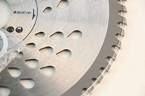 205 x 32 mm (30 mm; 25,4 mm; 22,23 mm; 20 mm)