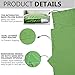 Frelaxy Ultralight Sleeping Bag Liner - Lighter & Compact, 3 Sizes Travel Sheets & Adult Sleep Sack, Comfy Breathable & Silky Soft for Backpacking, Hotel, Camping, Hostels (Green, 27.5in x 84.6