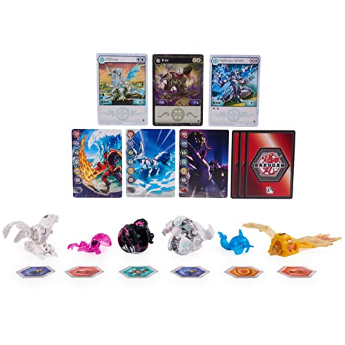 Bakugan 6064657 Evolutions, Wrath And Insectra Battle Strike Pack, Includes 6 Bakugan Action Figures thumb #1