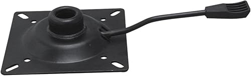 yotijay Office Chair Lift Control Mechanism Lift Accessories Gaming Chair Swivel Base for Office Chair, Black Spray Coating