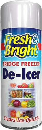 ARUUJ 200ml Fridge Freezer De-Icer Spray - Rapid Ice Melting for Windows - Fresh & Bright Antibacterial Defroster - Effortless Anti-Snow Liquid Refrigerator Spray - Swift Anti-Ice Removal