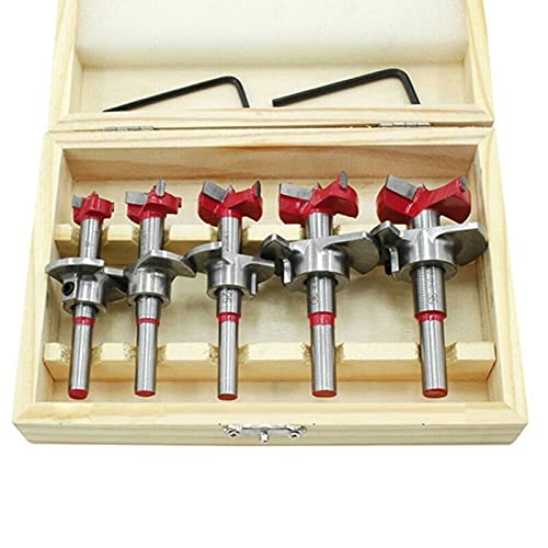 Set de brocas para madera 5 piezas 15-35 mm miniatura 2